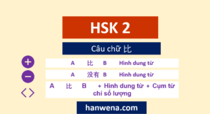 Ngữ pháp HSK 2 Câu chữ 比