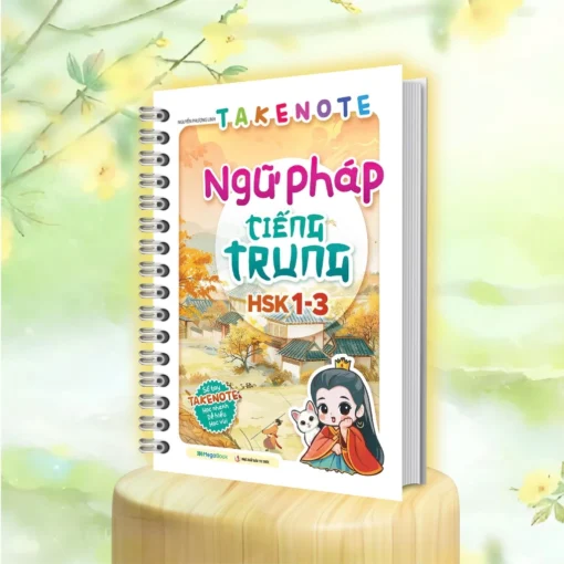 Sách Combo Takenote Ngữ pháp tiếng Trung HSK 1-6 (4 cuốn)