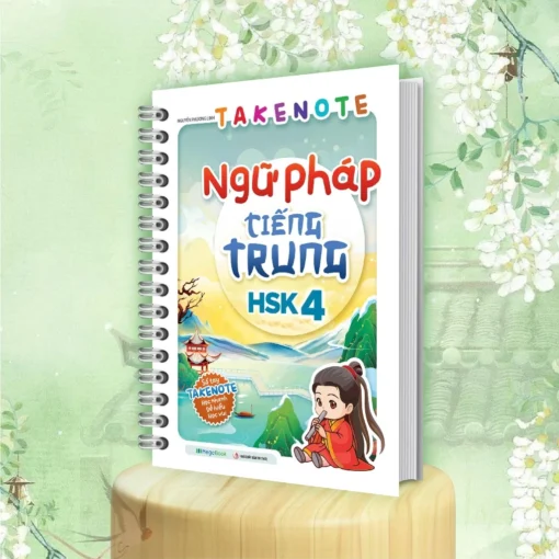 Sách Combo Takenote Ngữ pháp tiếng Trung HSK 1-6 (4 cuốn)-bìa hsk4