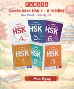Sách Giáo Trình Chuẩn HSK - Bài học và Bài Tập HSK 1, HSK 2, HSK 3, HSK 4, HSK 5, HSK 6